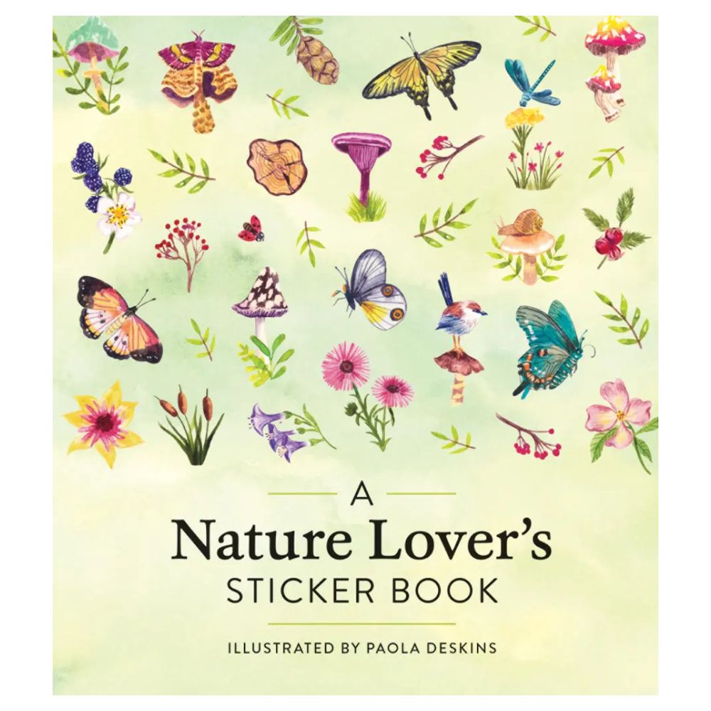 A Nature Lover's Sticker Book