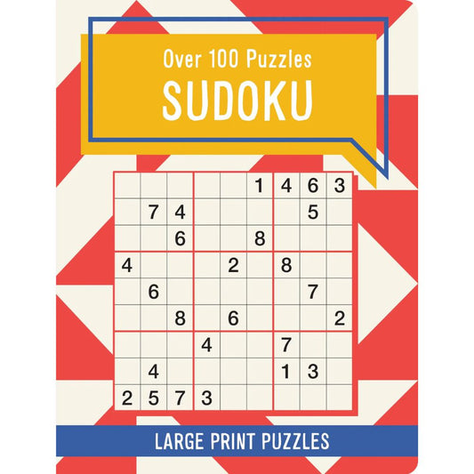 Large Print Geometric Sudoku Puzzle Book