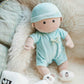 Apple Park Organic Baby Doll - Mint