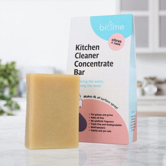 Biome Kitchen Cleaner Concentrate Bar - Citrus + Rose