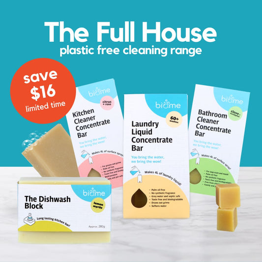 Biome's Full House Plastic Free Cleaning Bundle