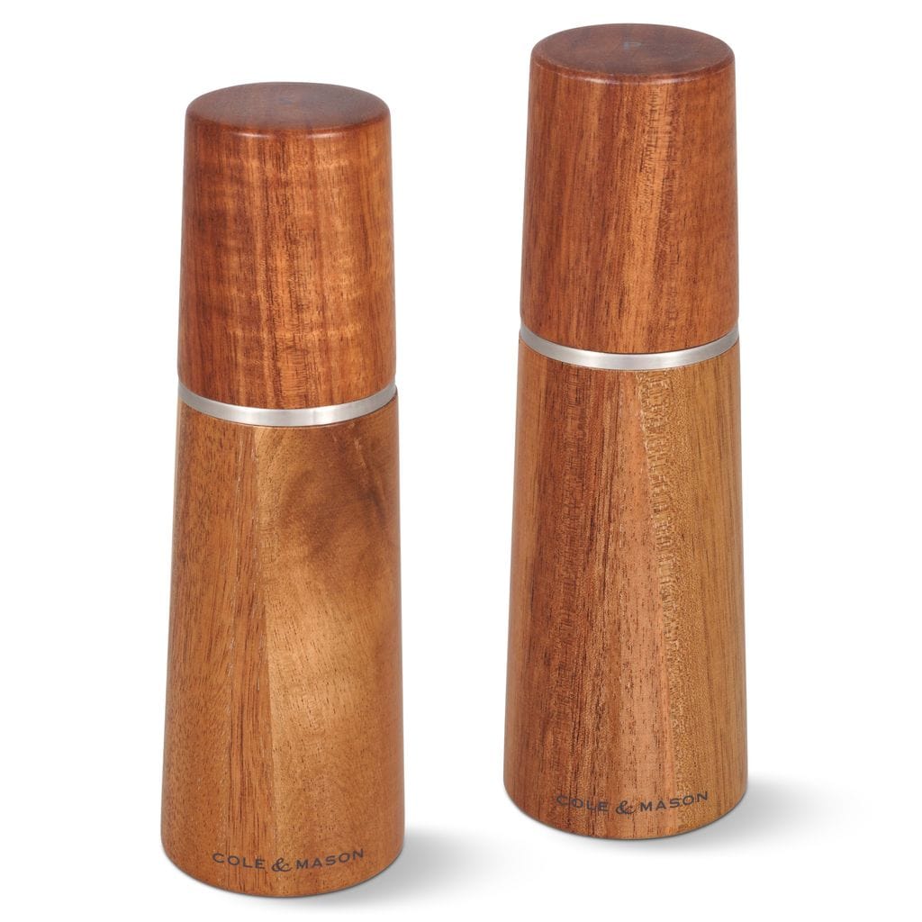 Cole & Mason Marlow Salt & Pepper Mill Set - Acacia