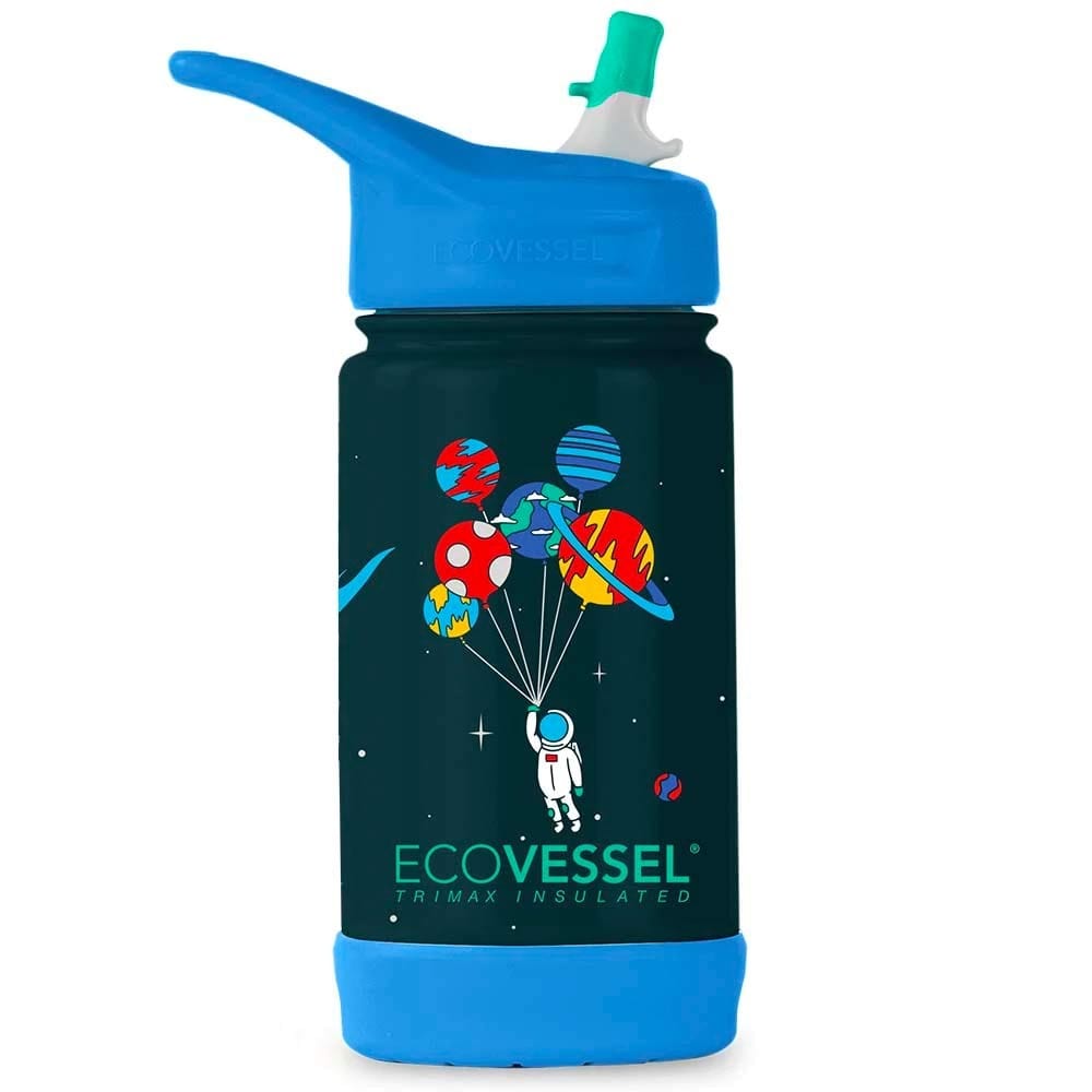 EcoVessel Kids Underwater Splash Water Bottle 12 oz