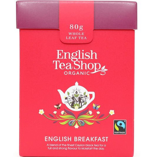 English Tea Shop Organic English Breakfast Loose Leaf 80g