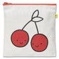 Fluf Zip Snack Bag - Sandwich Size Red Cherries