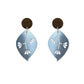 Good Do Good Stud Earrings - Gum Leaf