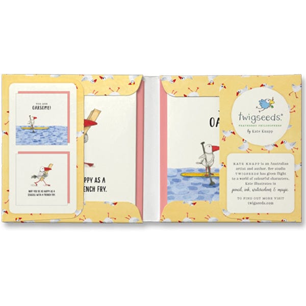 Kate Knapp Card Set - All Occasions Seagull