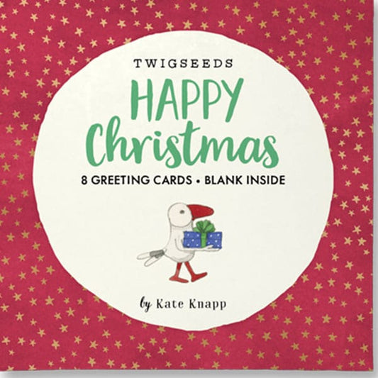 Kate Knapp Christmas Card Set - Happy Christmas