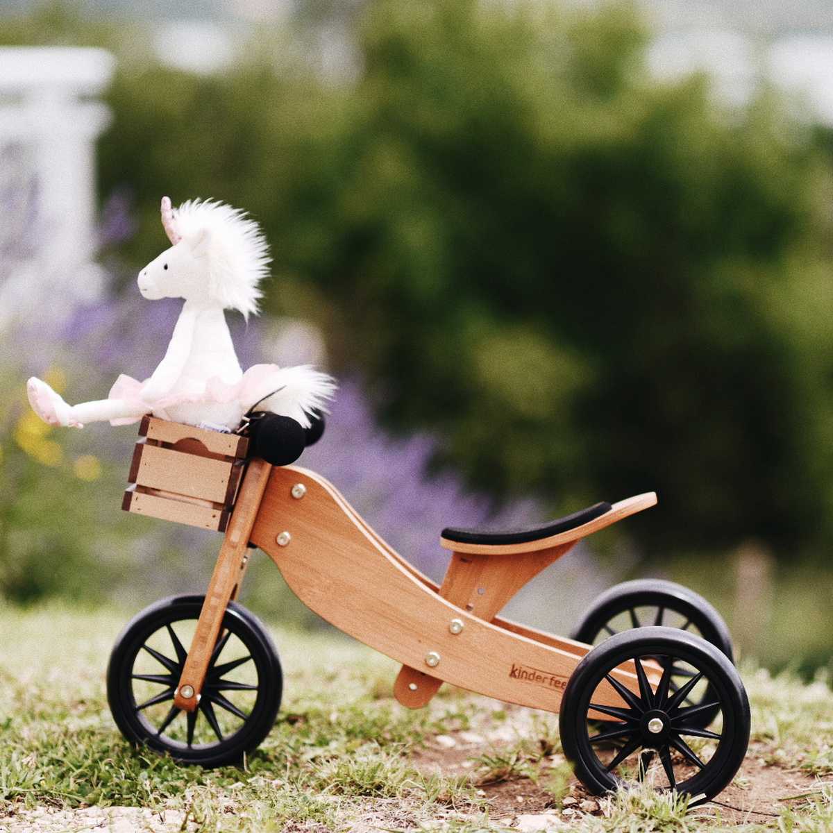 Kinderfeets 2-in-1 Tiny Tot Trike - Bamboo