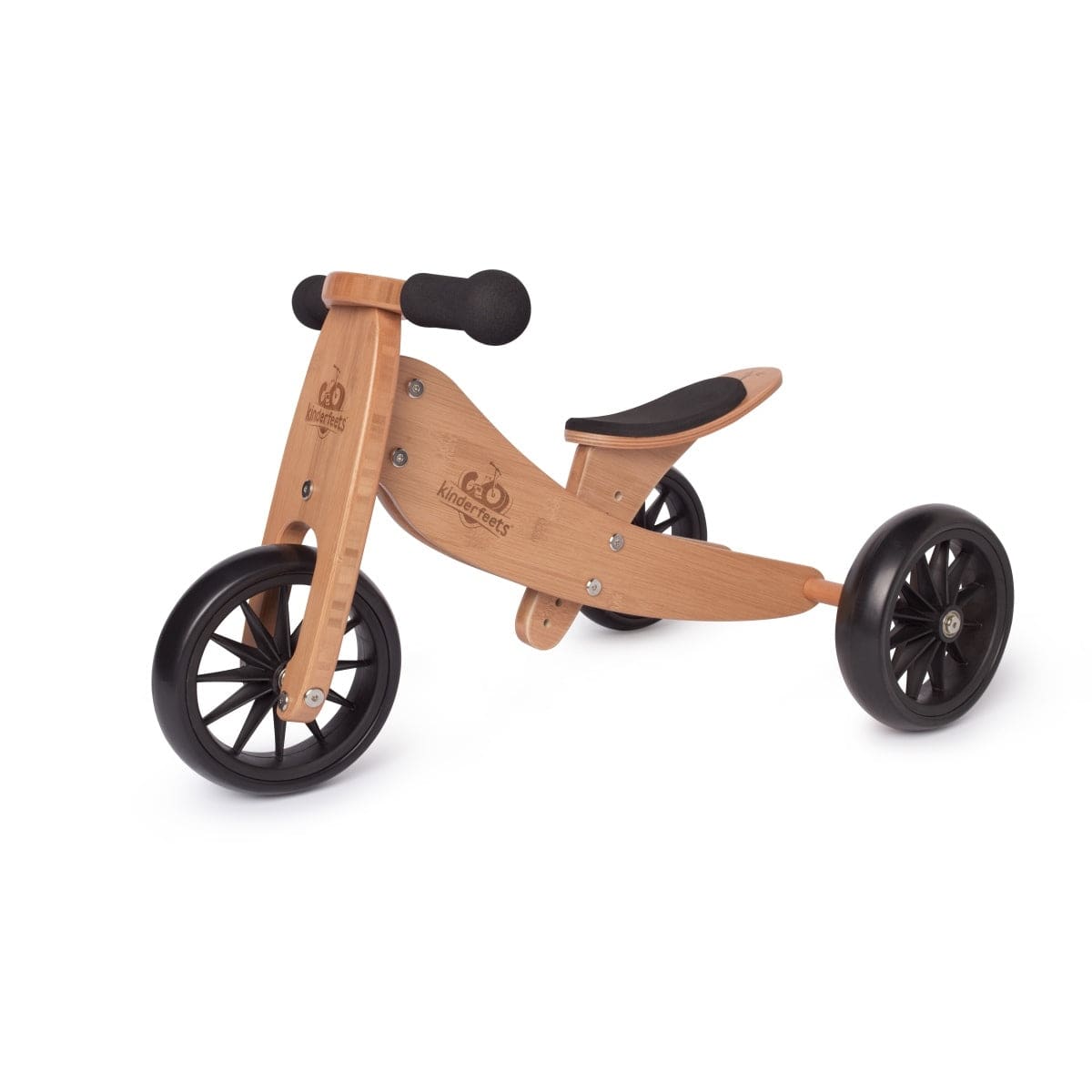 Kinderfeets 2-in-1 Tiny Tot Trike - Bamboo