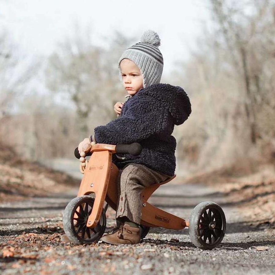 Kinderfeets 2-in-1 Tiny Tot Trike - Bamboo