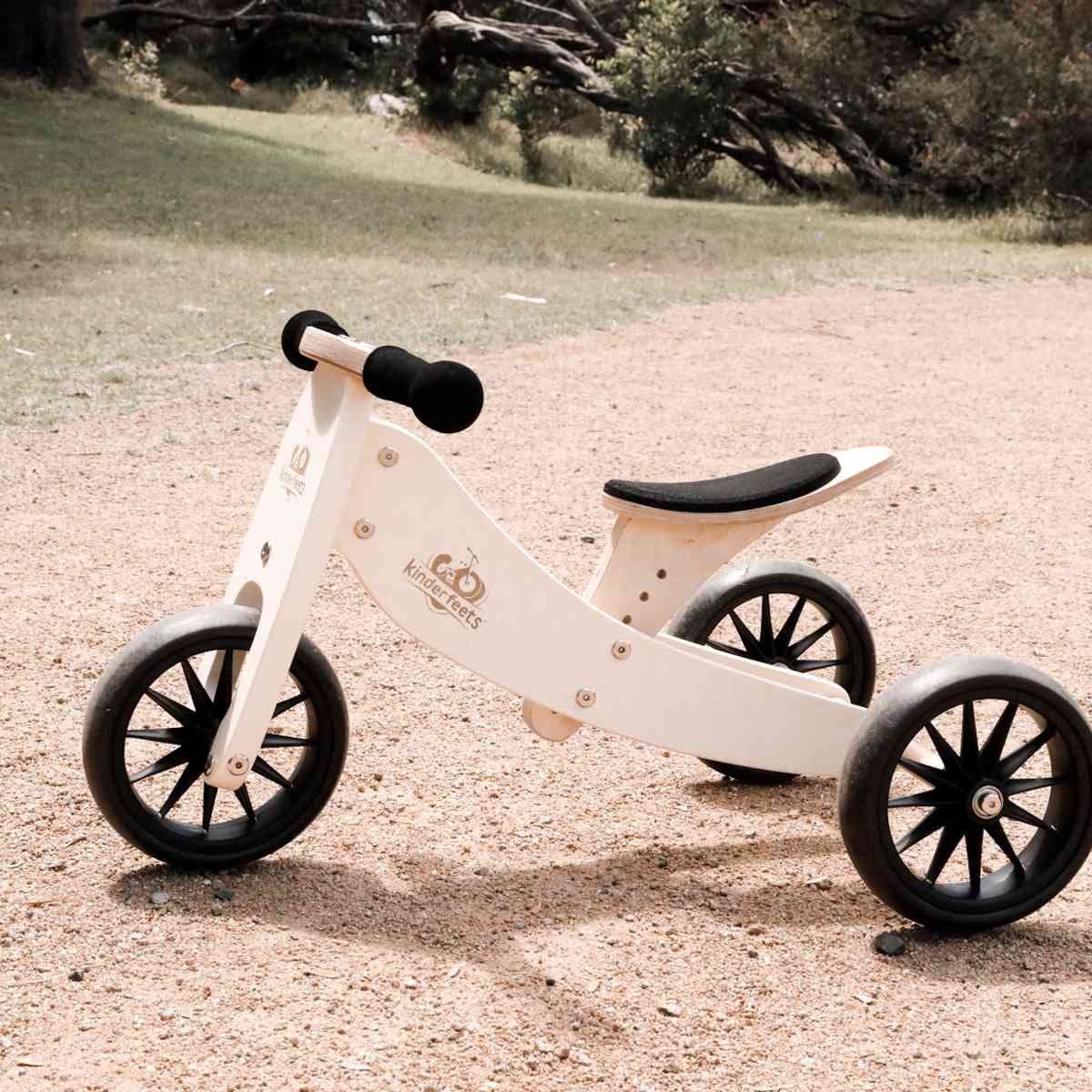 Kinderfeets 2-in-1 Tiny Tot Trike - Cream