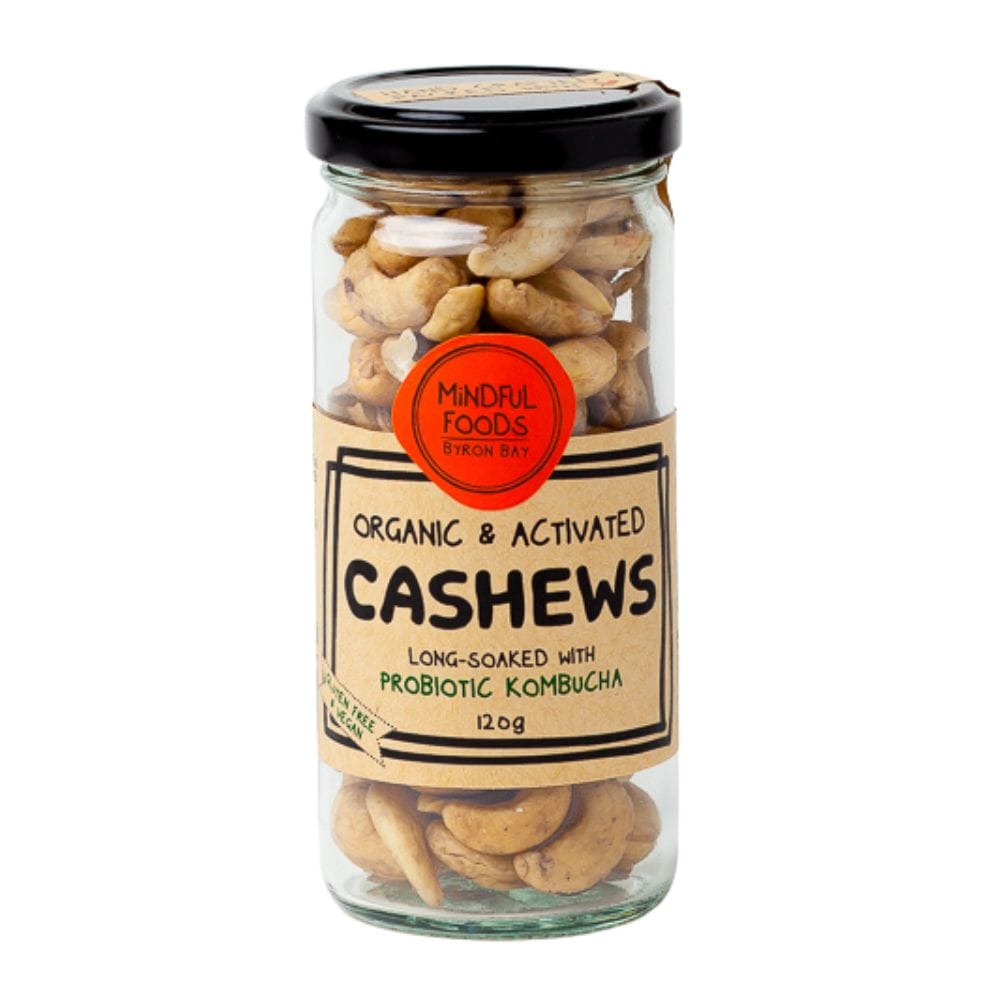 Mindful Foods Cashews - Organic & Activated 120g