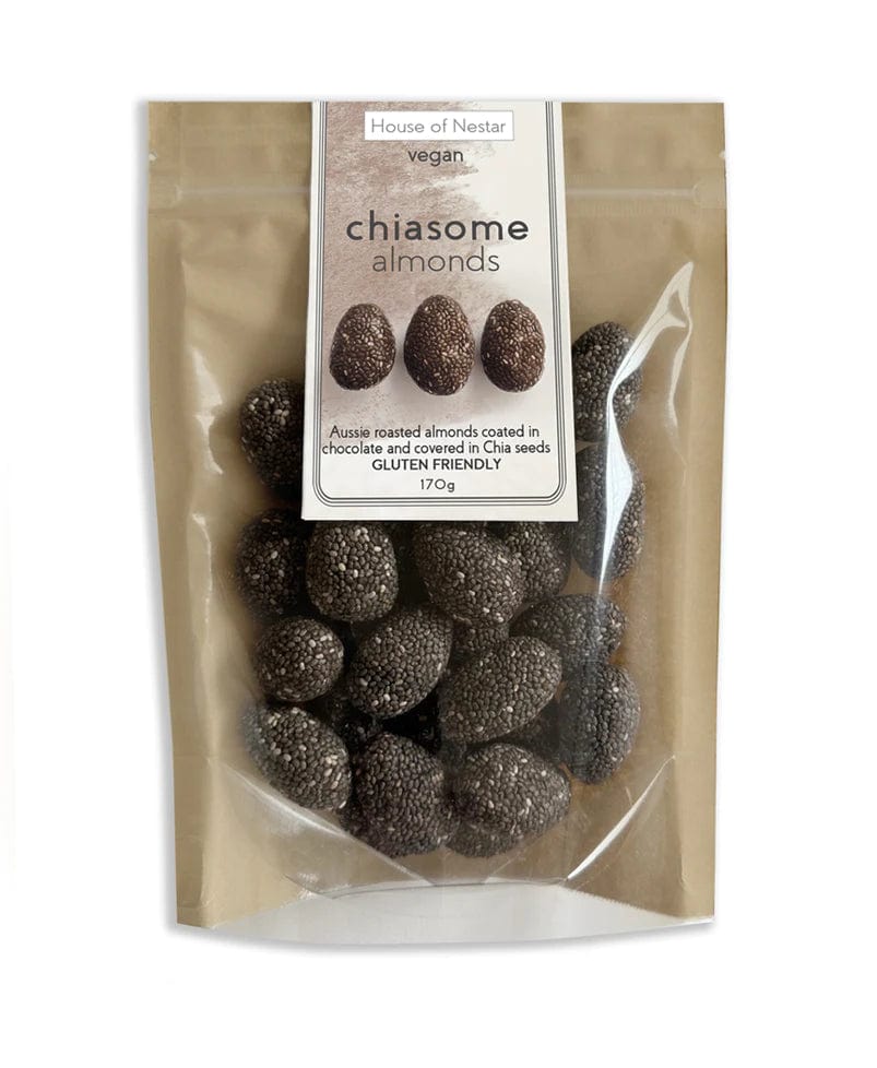 Nestar Chiasome Dark Coated Almonds 170g