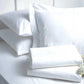 Organic Cotton Pillowcases Standard double-stitched edge / White