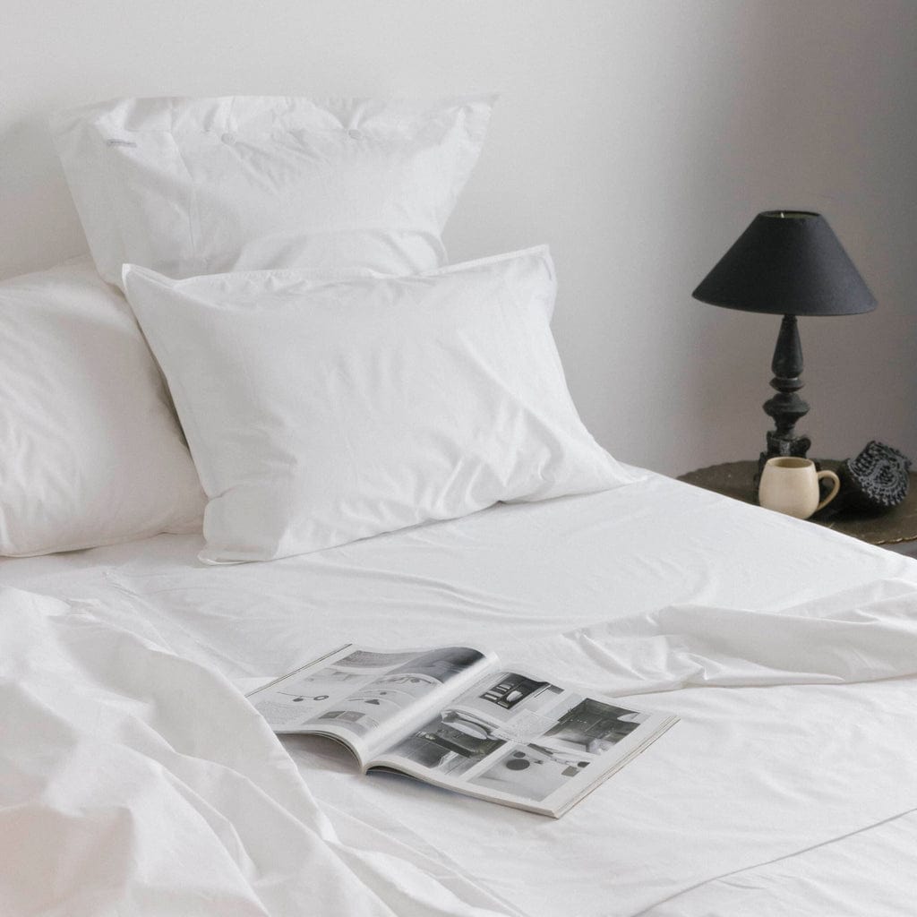 Buy Organic cotton sheet sets | ecoLinen luxury resort sheets – Biome ...