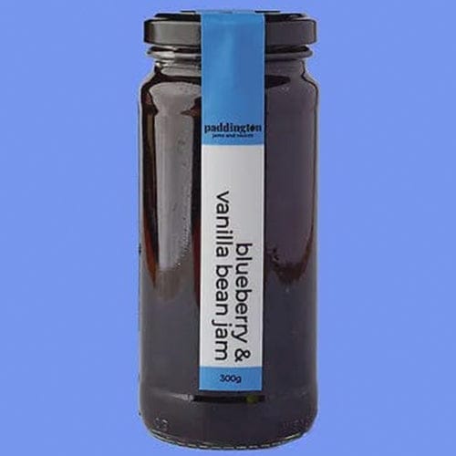 Paddington Jams Blueberry & Vanilla Bean Jam 300g