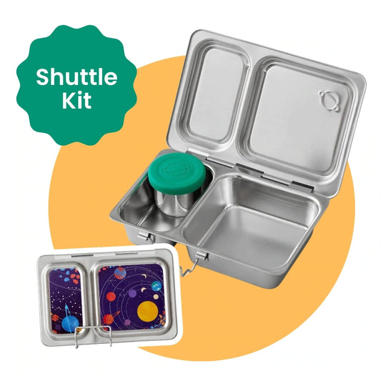 Planetbox SHUTTLE Lunch Box Kits (Box, Container, Magnets)