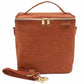 SoYoung Large Linen Insulated Lunch Bag Lunch Poche