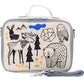 SoYoung Raw Linen Insulated Lunch Box