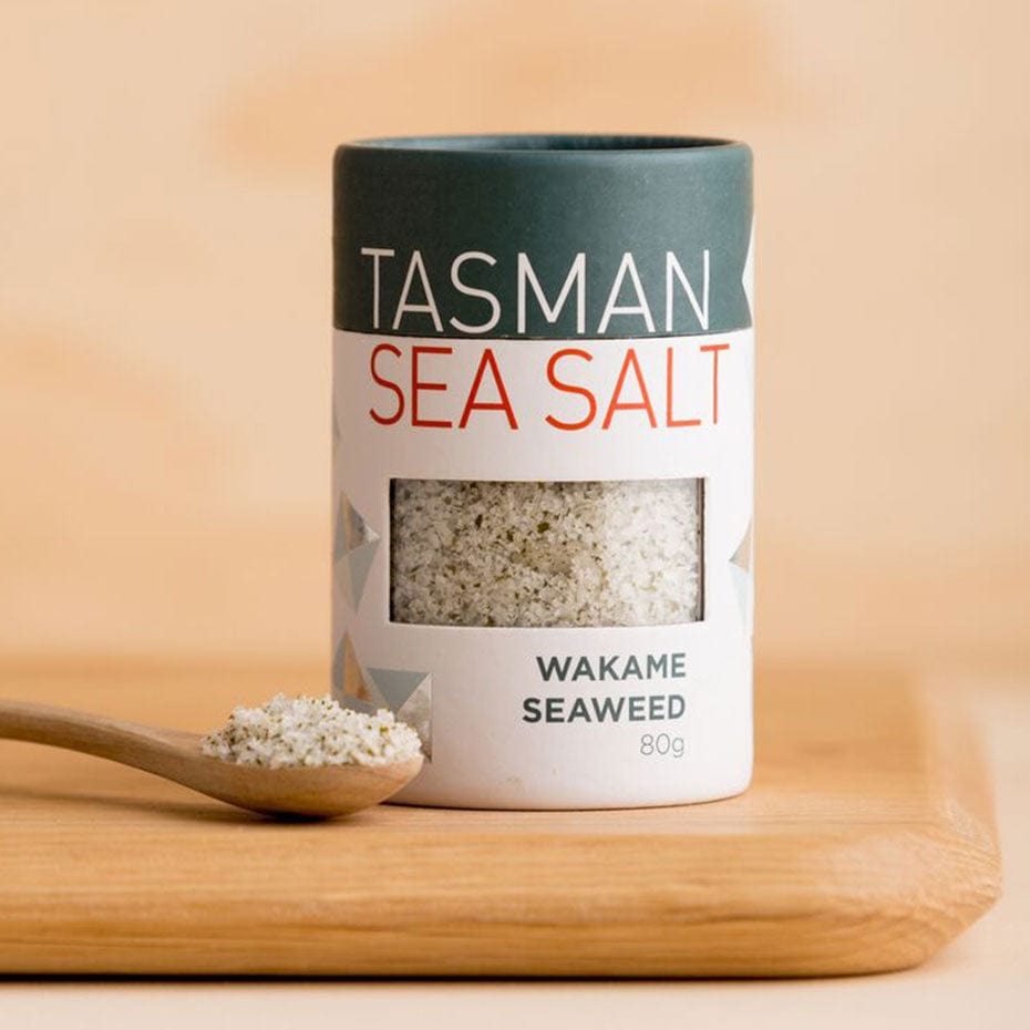 Buy Tasman Sea Salt With Wakame Seaweed 80g Biome US Online   Tasman Sea Salt With Wakame Seaweed 80g 9348479000116 Food 58203663827172 