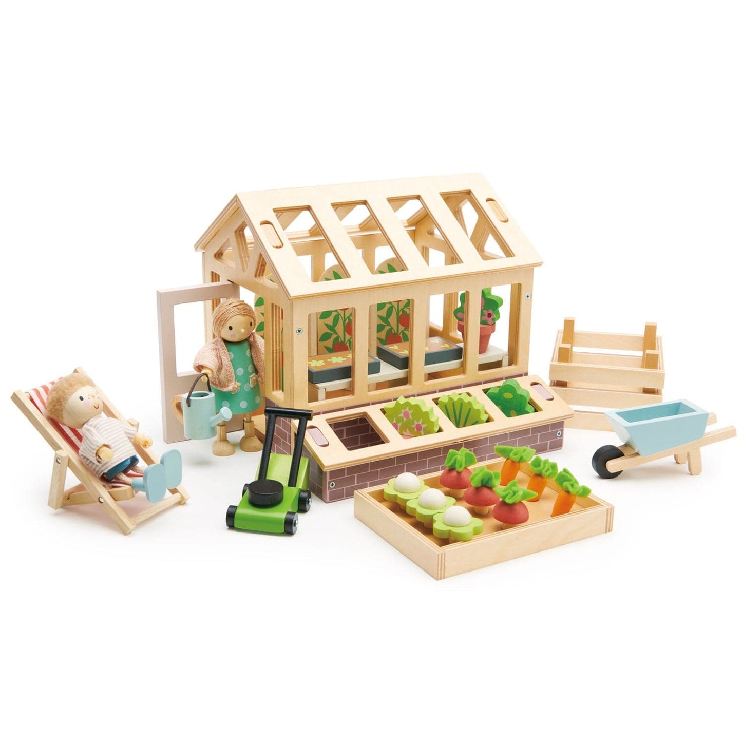 Tender Leaf Toys Greenhouse with Garden Set