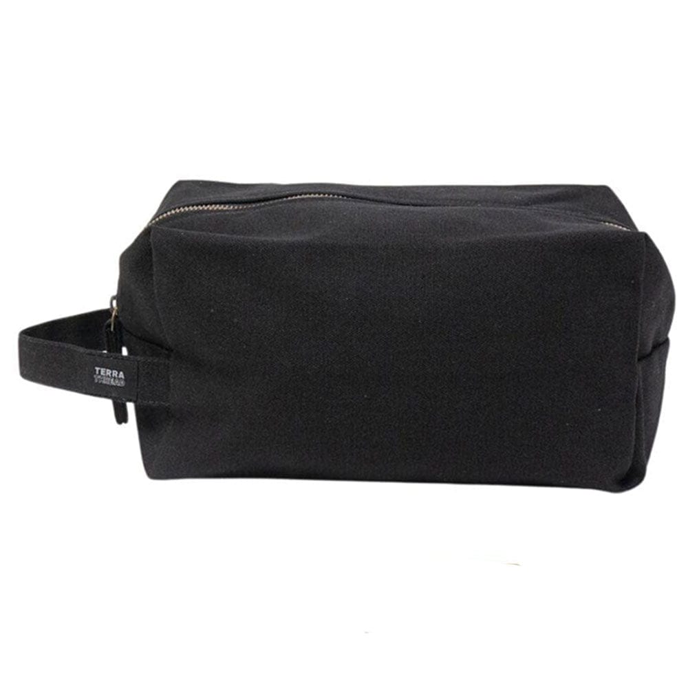 Terra Thread Toiletry Bag Black