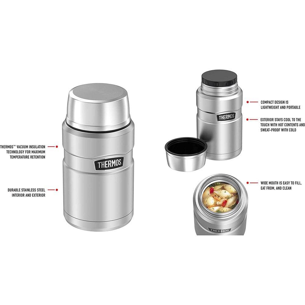 King fashion thermos food jar