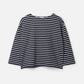 Thought Fairtrade Organic Cotton Breton Top - Navy