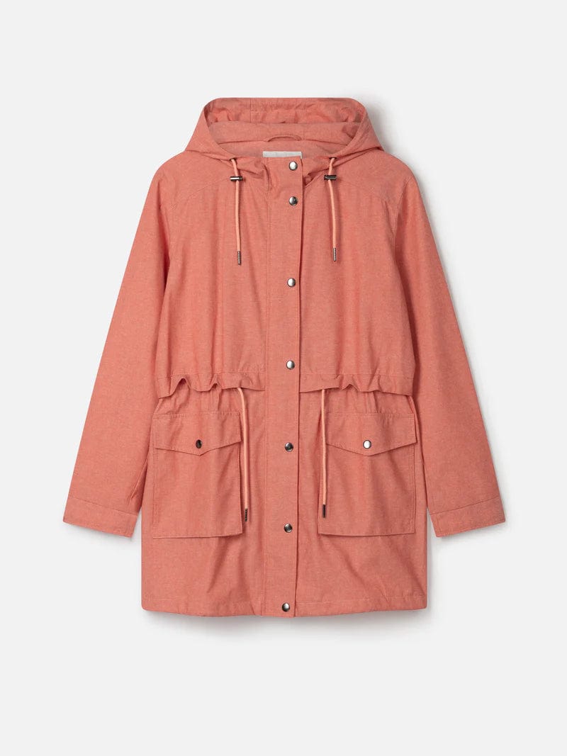 Thought The Perfect Organic Cotton Waterproof Jacket - Orange