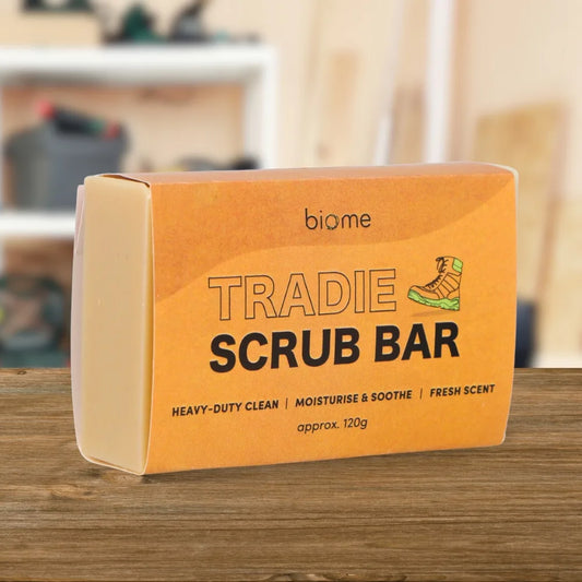 Biome Tradie Scrub Bar 120g