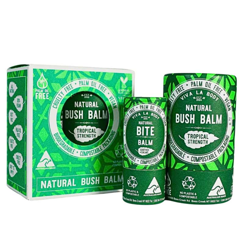 Viva La Body Bush Basics Pack Duo (Bush Balm 60g & Bite Balm 11g)