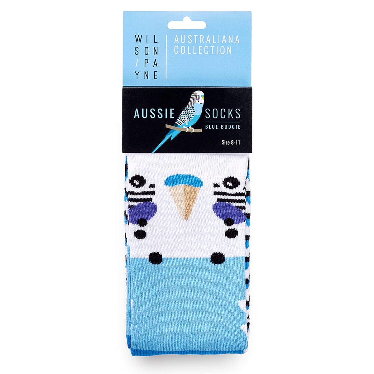 Wilson Payne Blue Budgie Socks