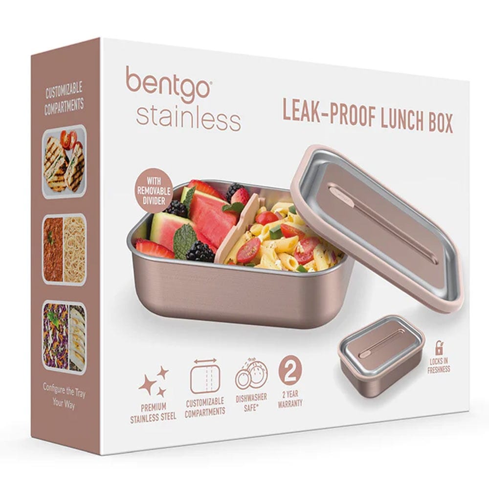 Bentgo Microsteel Heat & Eat Snack Size Contain er 