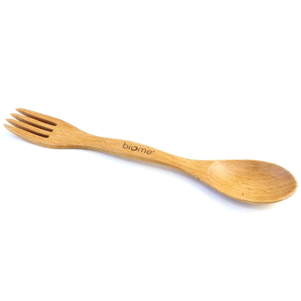 Biome Wooden Spork with Pouch