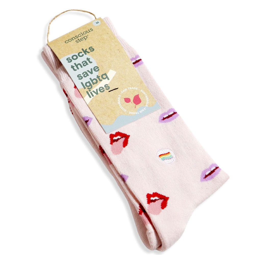 Conscious Step Socks That Save LGBTQ Lives - Pink