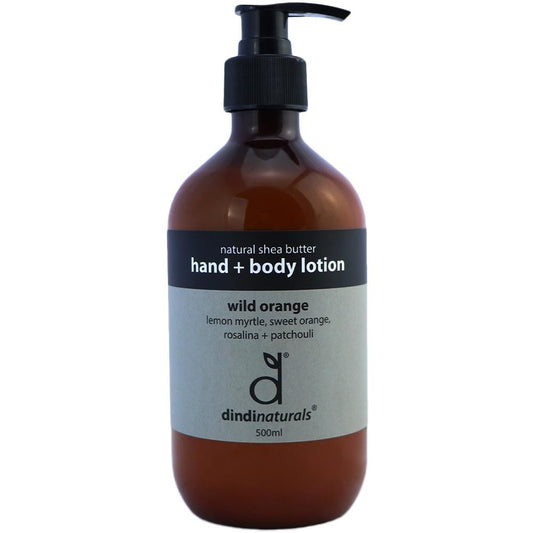 Dindi Naturals Hand & Body Lotion 500ml - Wild Orange