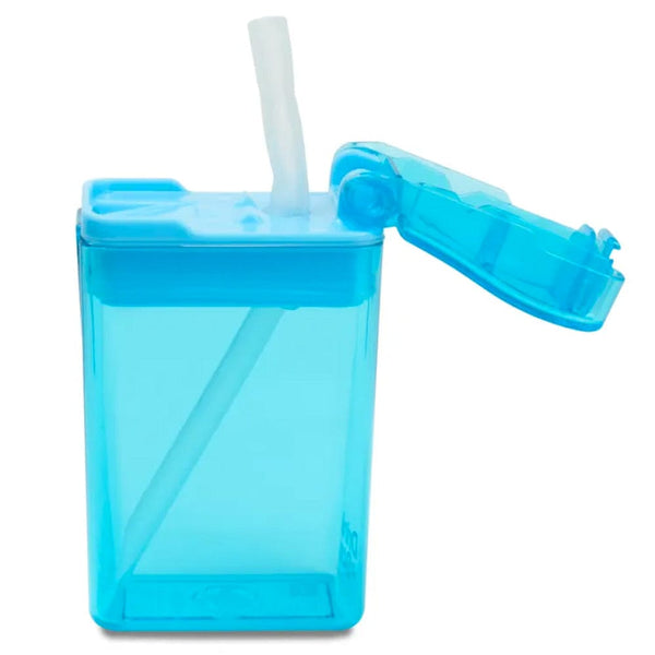 Precidio Design Drink in the Box Eco-Friendly Reusable Drink and Juice Box  Container, 8oz (Green)