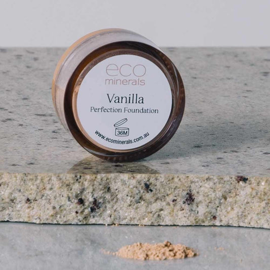 Eco minerals foundation powder 5g JAR - perfection vanilla