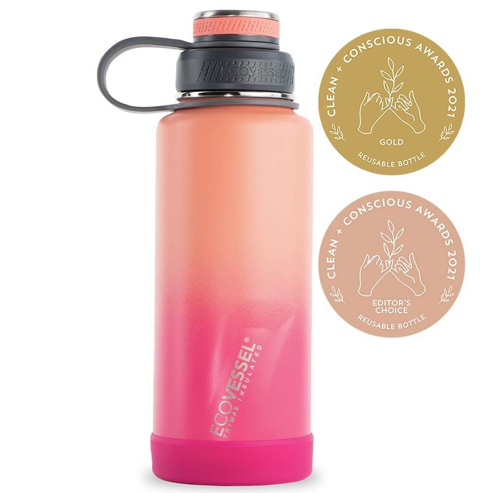 EcoVessel Boulder Triple Insulated Bottle 946ml - Dawn Patrol