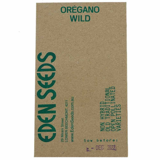 Eden Seeds - Wild Oregano