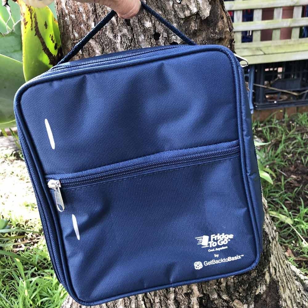 Fridge to Go Insulated Lunch Box Medium Navy