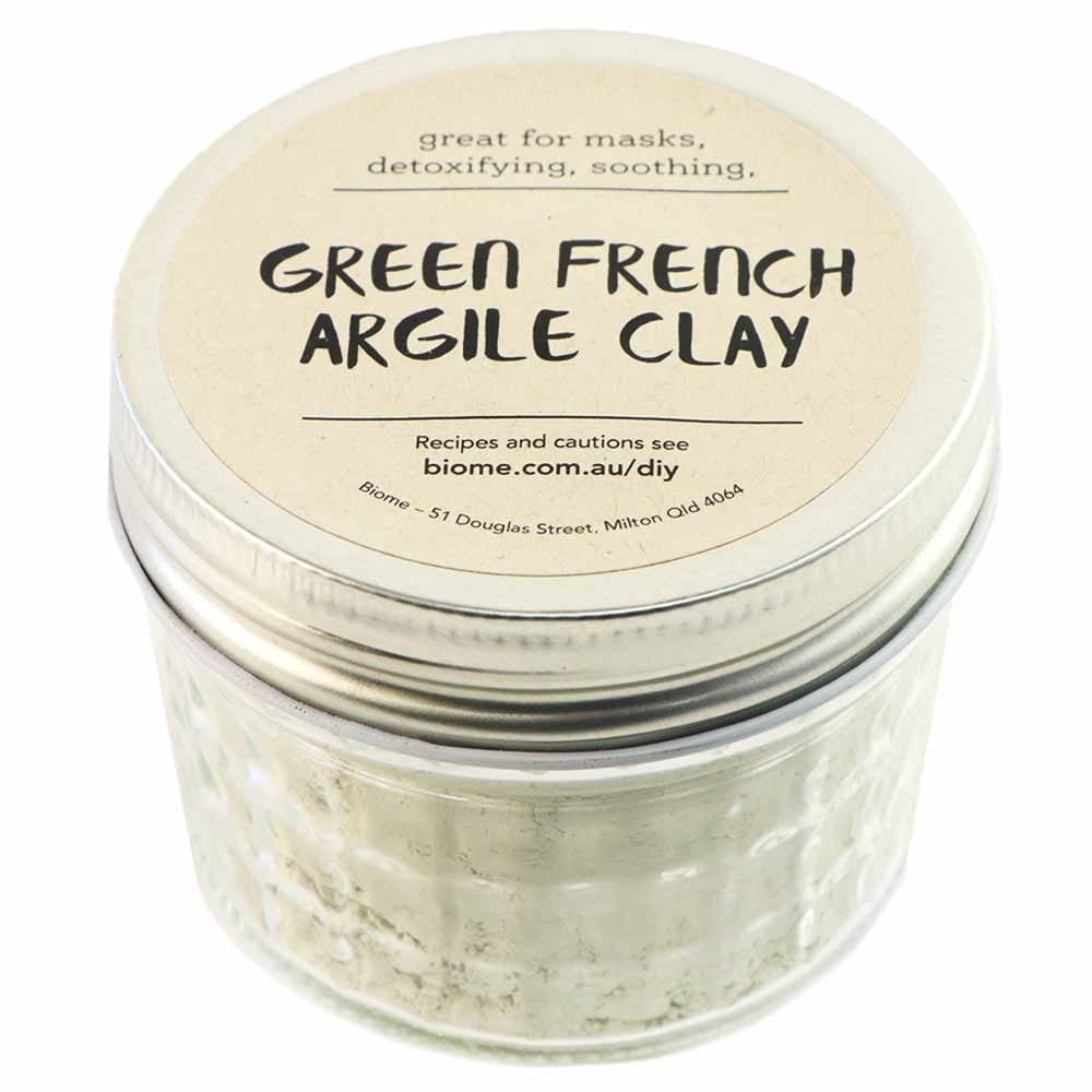 Green Clay in Glass Jar 50g