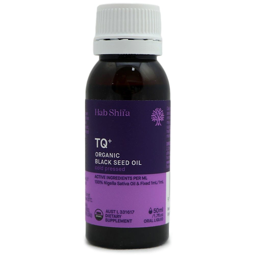 Hab Shifa TQ+ Organic Cold Pressed Black Seed Oil 50ml