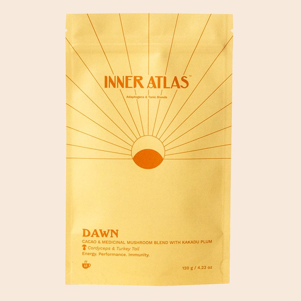 Inner Atlas Adaptogenic Blend 120g - DAWN Cacao, Mushroom & Kakadu Plum