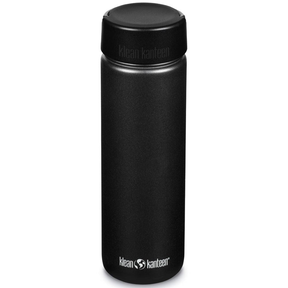 Klean Kanteen Stainless Steel Bottle Wide Loop Cap 27oz/800ml - Black