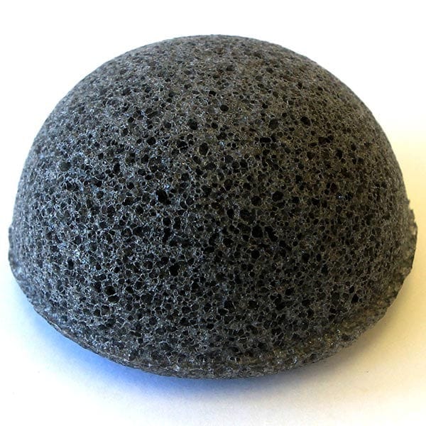 KUU Konjac sponge - bamboo charcoal for acne prone skin