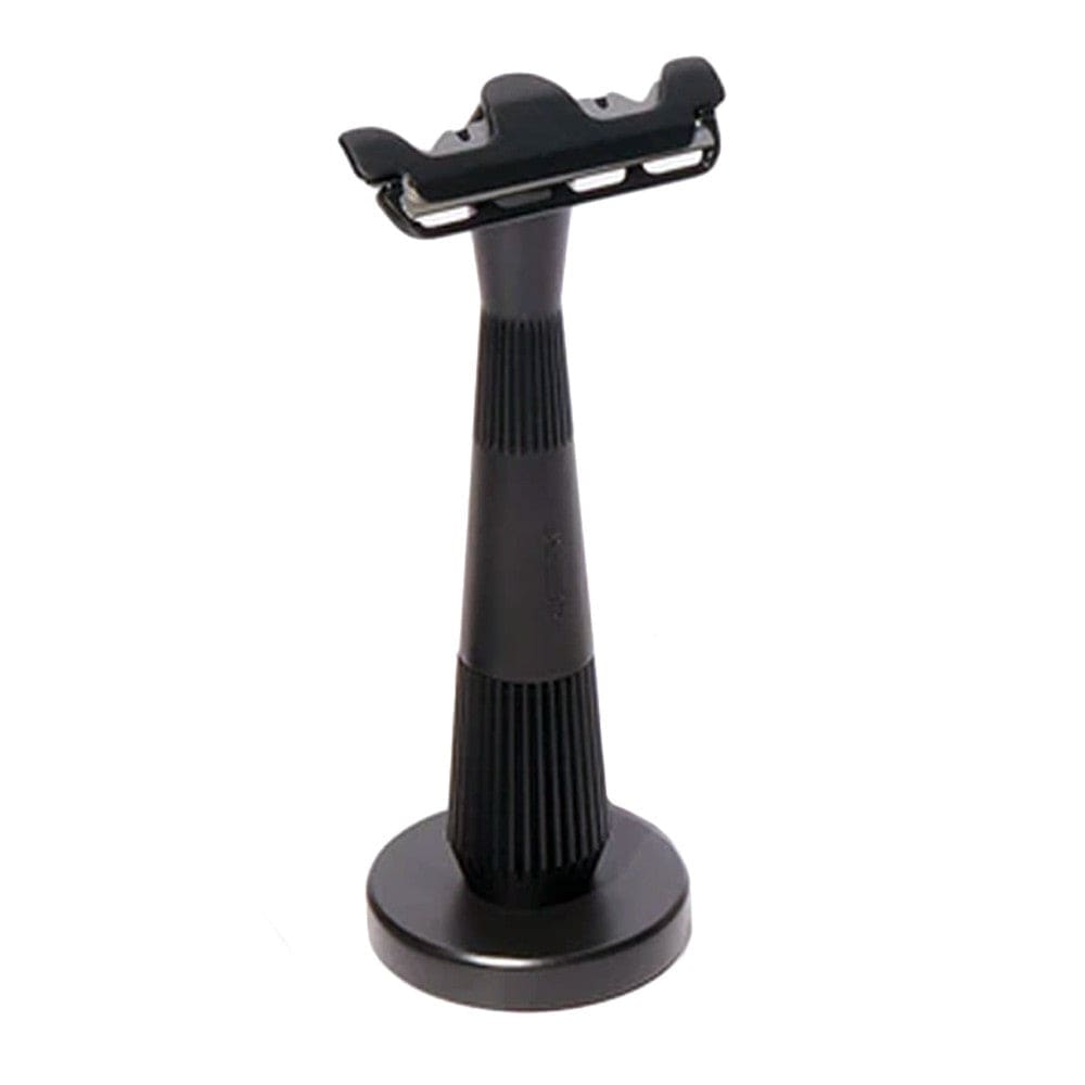 Leaf Shave Twig Razor Stand - Black