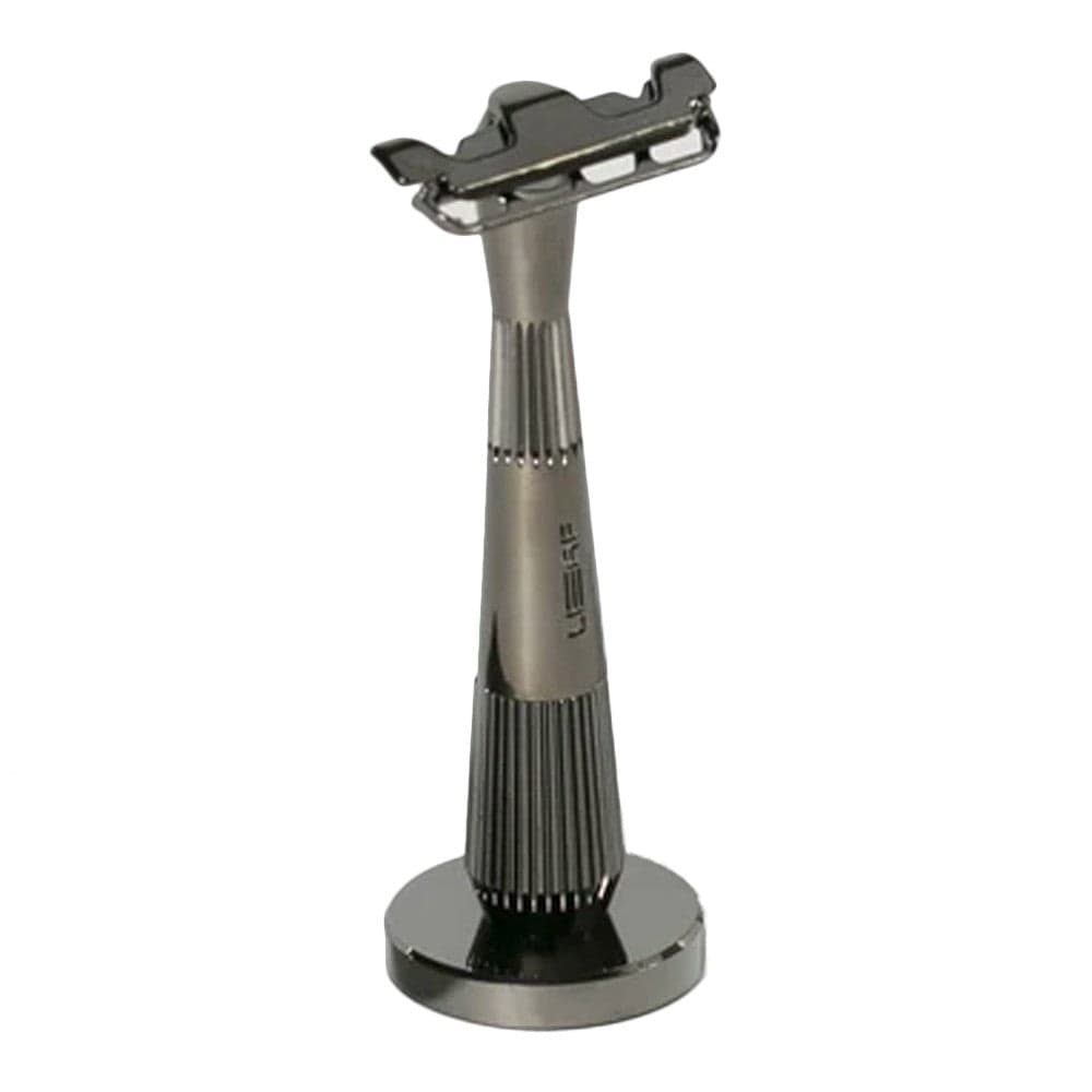 Leaf Shave Twig Razor Stand - Mercury