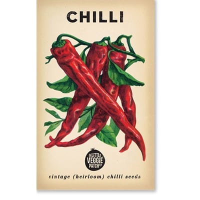 Little Veggie Patch Heirloom seeds - chilli cayenne